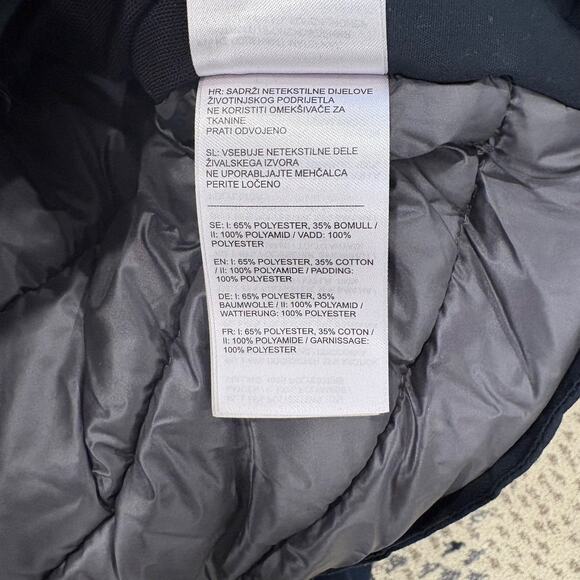 Fjallraven Skogso Padded Jacket Men's Large Blue Hooded Coat - Picture 7 of 7